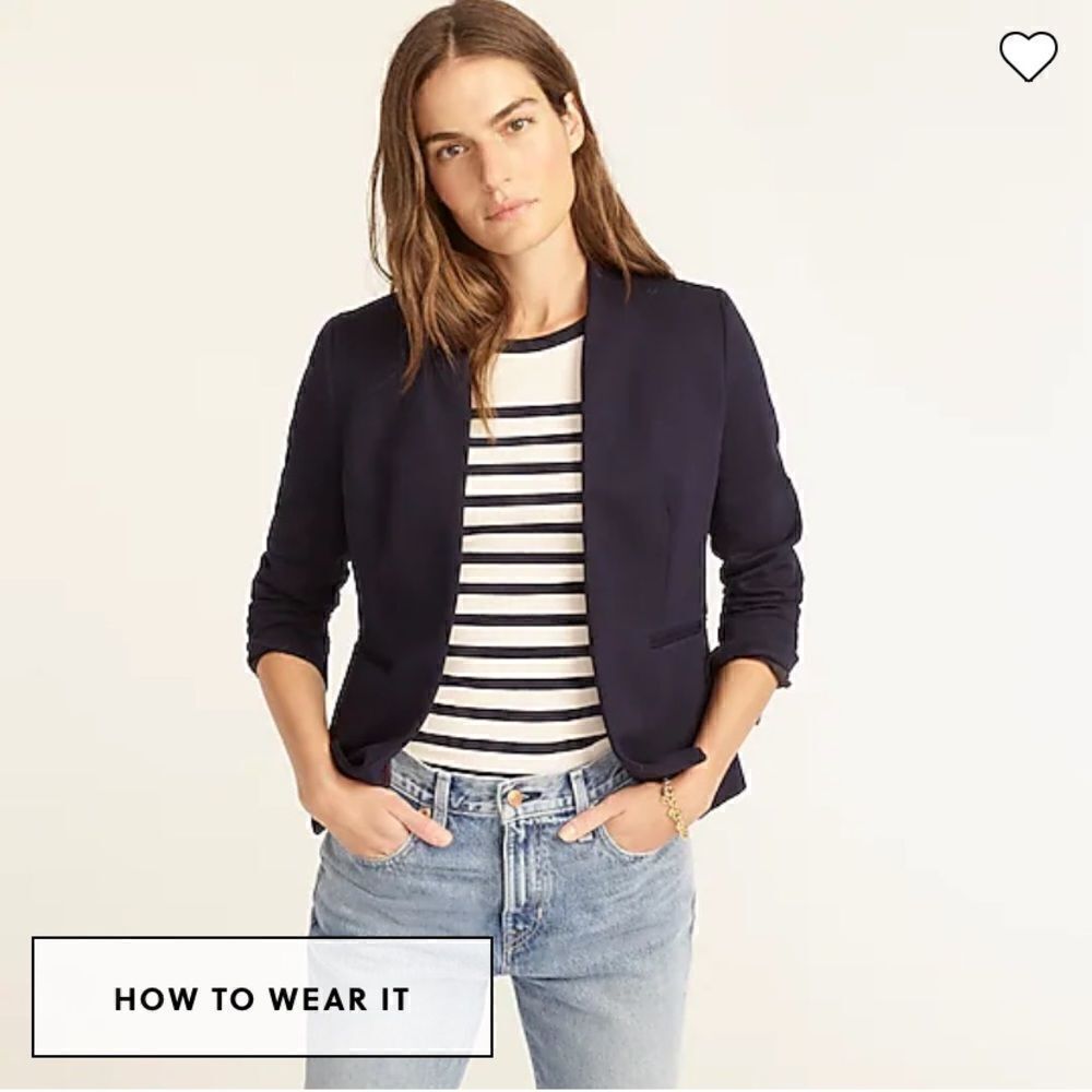 J. Crew Going-out blazer in stretch twill